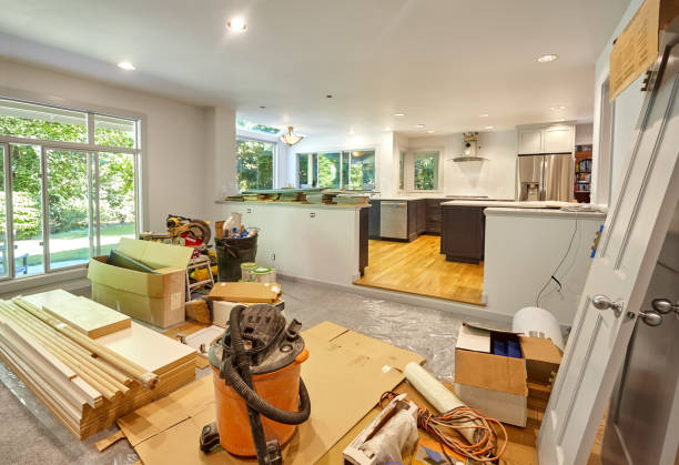Professional Kitchen Flooring technician working in Belle Plaine, MN